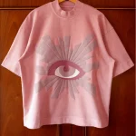 House of Errors All-Seeing Heavyweight in Scarlet T-Shirt