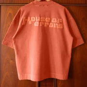 House of Errors All-Seeing Heavyweight in Scarlet T-Shirt