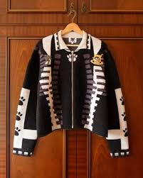 House of Errors Redondo Football Knitted Jacket